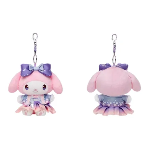 Sanrio My Melody Koi Цветочный Дизайн Коллекция FIRE Куклы Плюшевая Подвеска 14 см Высота