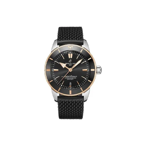 BREITLING Автоматический Механический Часы Мужские Super Ocean Collection 44 мм Черные