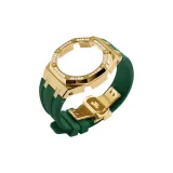 Золотой ободок, ромб, чехлы для часов, зеленые ленты, одежда, наборы