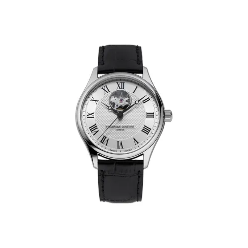 Frederique Constant Автоматический Механический Механизм Мужские Часы 40мм*40мм*11мм Белый