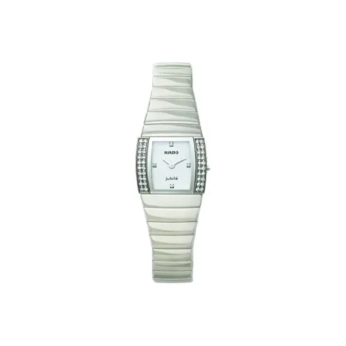 RADO Кварцевый механизм Мужские часы Циферблат Зеленый Керамика Чехол для часов Керамика Ремешок