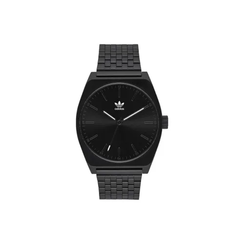Adidas Женские часы Кварцевый механизм корпус из нержавеющей стали ремешок 38 мм черный циферблат