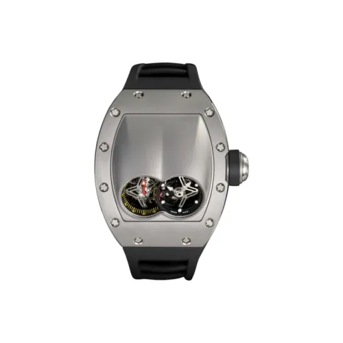 RICHARD MILLE Мужские часы с ручным заводом, механический, 50 мм * 42,7 мм, с открытым механизмом