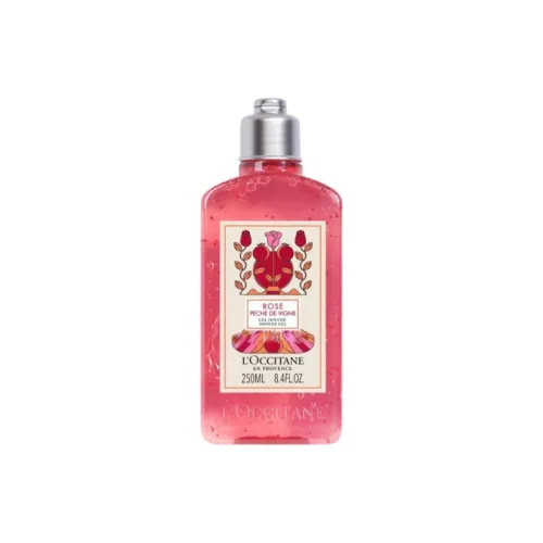 L'OCCITANE Rosevine Персик Розовый Персик Гели для душа Освежающий Увлажняющий 250 мл
