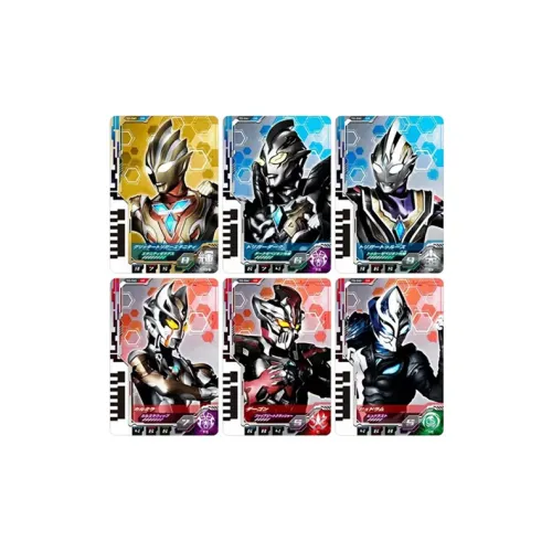 BANDAI Ultraman Characters Ультрамен Декер DX Ultraman Collection Ультра DIMENSION Карта 06 Набор IP Аниме Карточки