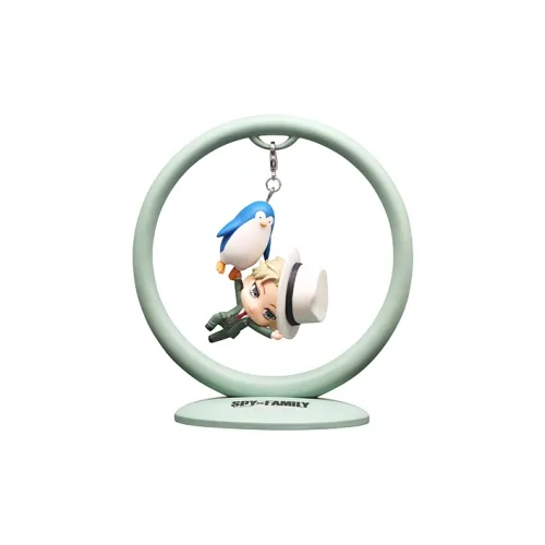 FURYU Anya Forger Lloyd Forger Yor Forger Trapeze Spy × Family Зеленые фигурки в стиле Chibi 12 см