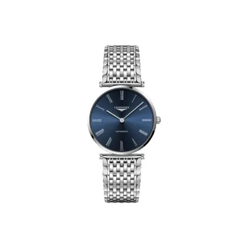 LONGINES Автоматический Механический Механизм Мужские Часы Jialan Collection 36 мм Синий