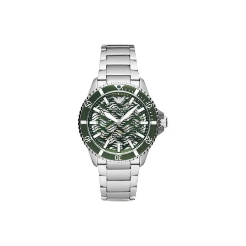 EMPORIO ARMANI Автоматический Механический Механизм Мужские Часы 42 мм Зеленый