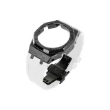 5 Броги Черный корпус + Белый ремешок + Черная застежка-бабочка