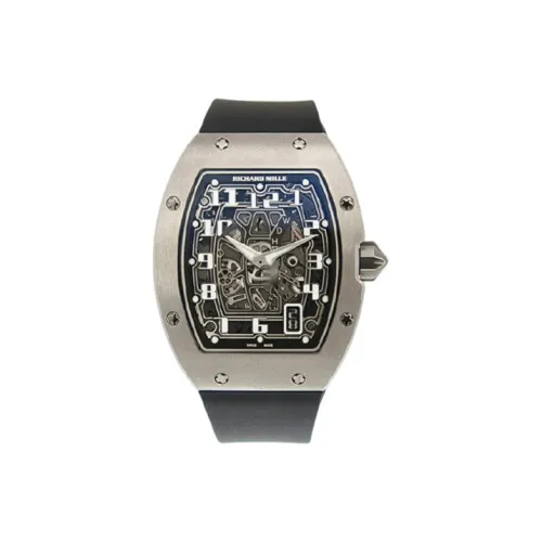 RICHARD MILLE Автоматический Механический Механизм Мужские Часы 38,7 мм Черный