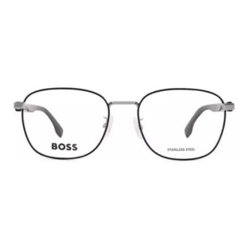 HUGO BOSS Пластина Сплав Рамка Круглый Оправы для очков Мужской Многоцветный
