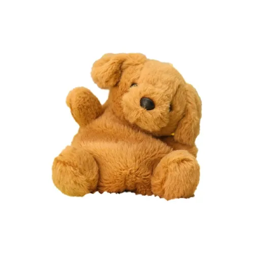 KIMMON Неловкий Милый Животные Стресс-снимающий Золотистый Ретривер Счастливый Куклы Плюшевый Брелок 13 см Рекомендуемая высота