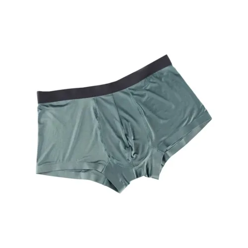 JINSANT 1 Pack Gray Blue Men's Boxers
