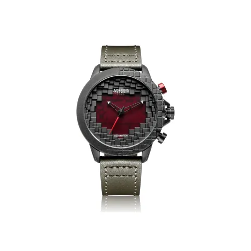 Time Assassin Кварцевый механизм Мужские часы 45мм*45мм*16мм Красный