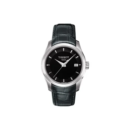 TISSOT Kutu Collection Кварцевый механизм Женские часы Черный циферблат T035,210.16,051.00