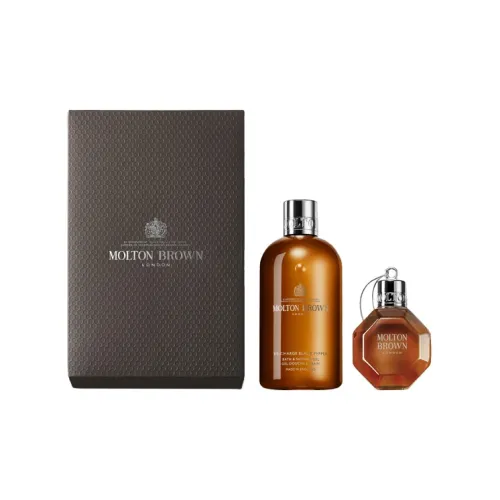 Molton Brown Рождество Ограниченный Черный перец Набор в подарочной коробке Шампунь для душа Чистка Попурри