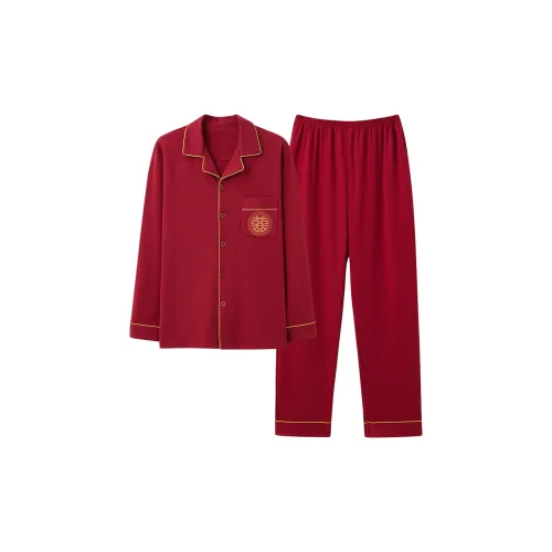 The Story Of The Flower Season Пижамный комплект Мужской Красный