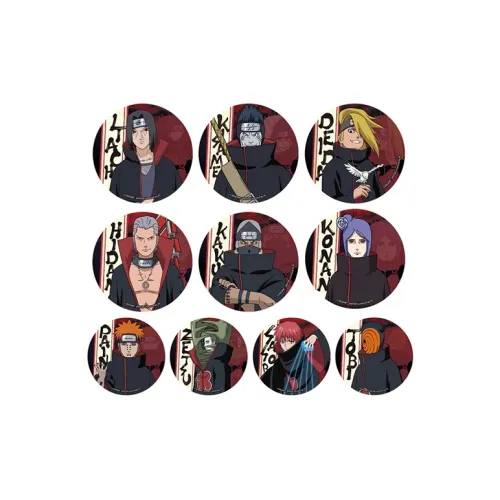 Xhdm Naruto Tsukiyo Organization Значок Набор Мерч по IP 5,8 см