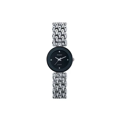 RADO Кварцевый Movement Женские Часы Florence Collection 23mm*5,8mm Черные