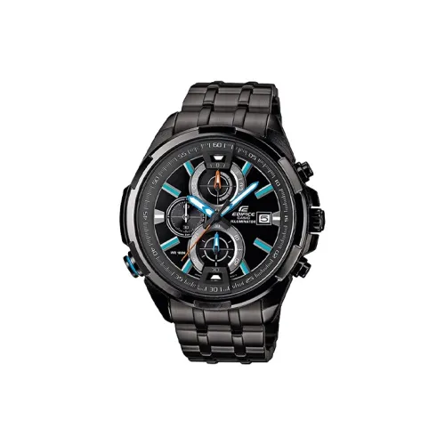 CASIO Кварцевый механизм Мужские часы EDIFICE 48 мм Черные