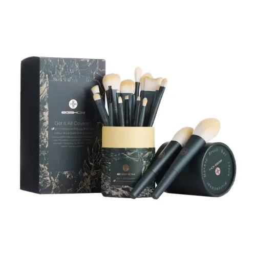 EIGSHOW Темный Облако Сосновый зеленый Набор кистей для макияжа Мягкий 18 шт