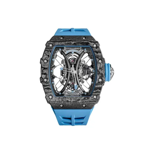 RICHARD MILLE Мужские часы с ручным заводом, механический, 44,5 мм * 49,94 мм, с открытым механизмом