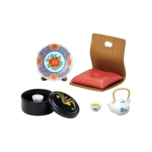 RE MENT Зеленый Фиолетовый Горячий Источник Inn Счастливый Draw Полная Коробка 8 Упаковок