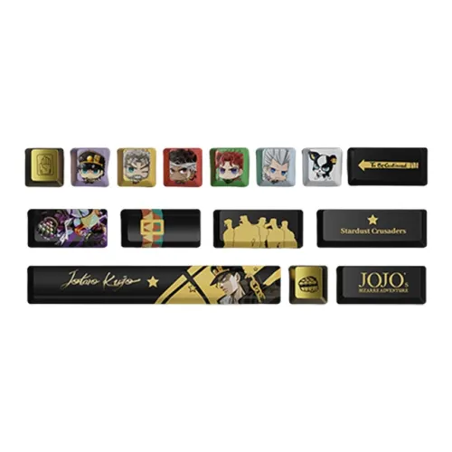 BEMOE Невероятные приключения ДжоДжо Звезда Экспедиция FORCE Набор ключевых колпачков Партия 2 Мерч по IP