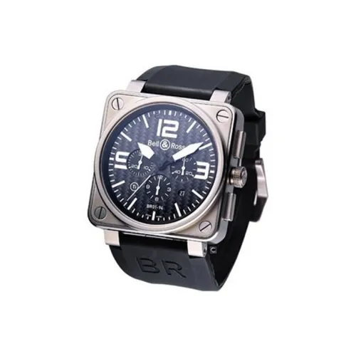 Bell & Ross Автоматический Механический Часы для Мужчин 46 мм Черные