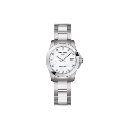 LONGINES Автоматический Механический Движение Женские Часы Comcast Collection 29,5 мм Белый