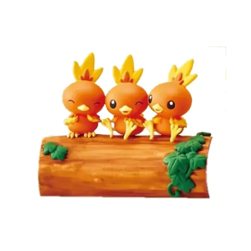 RE MENT Pokémon Friend Дерево Stump Collection 2 Play Food Single Mystery Box Целая коробка 6 шт