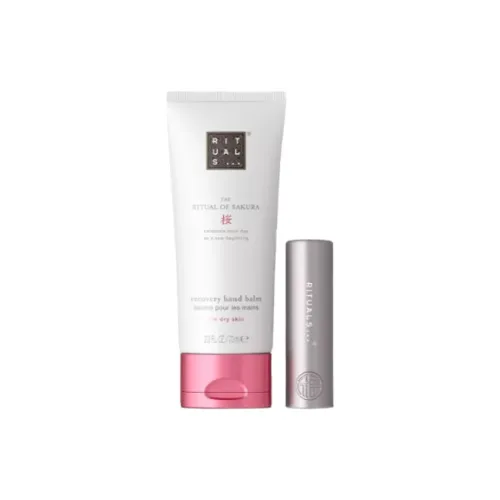 Rituals Набор для рук и губ Sakura Repair 2 шт Крем для рук 70 мл + Бальзам для рук 4,8 г