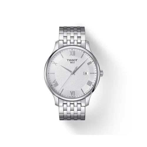 TISSOT Junya Collection Кварцевый механизм Мужские часы Часы 42 мм Серебристый циферблат Корпус из нержавеющей стали Ремешок из нержавеющей стали