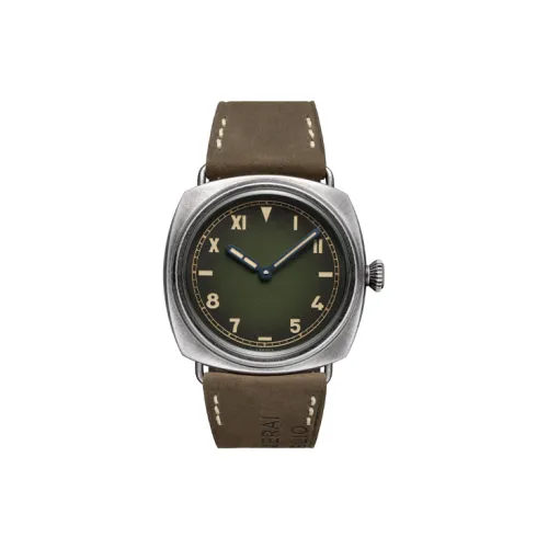 PANERAI Ручной механизм Мужские часы RADIOMIR Коллекция 45 мм Зеленый