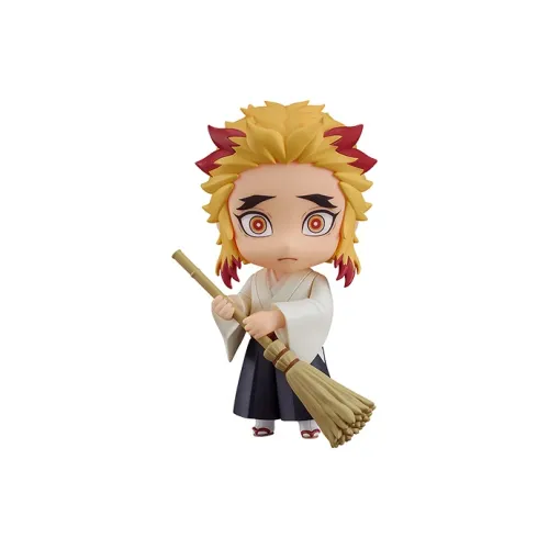 GSC Demon Slayer Nendoroid Кеджуро Ренгоку Белый Чиби Фигурка 10 см