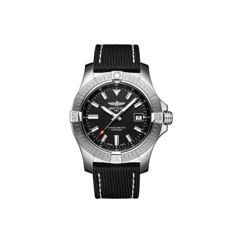 BREITLING Автоматический Механический Часы Мужские Avenger 43 мм Черные