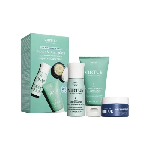 Virtue Shampoo Ремонт Наборы Шампунь 60 мл + Кондиционер 60 мл + Маска для волос 15 мл