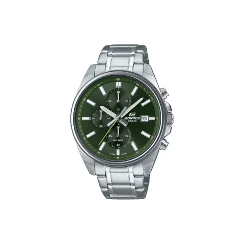 CASIO Кварцевый механизм нержавеющая сталь ремешок мужские часы зеленый циферблат