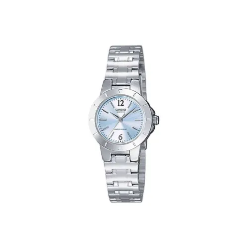 CASIO Кварцевый механизм нержавеющая сталь ремешок унисекс синий циферблат