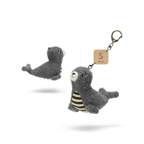 Bunnies By The Bay Good Friend Ocean Bunnies By The Bay Следы Украшение Куклы Плюшевый Подвеска 11 см Рекомендуемый рост