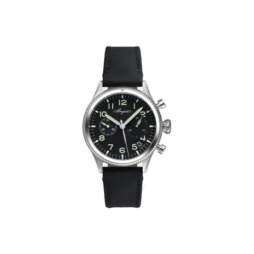 Breguet Автоматический Механический Механизм Мужской Тип XX XXI XXII Коллекция Часы 42 мм Черный