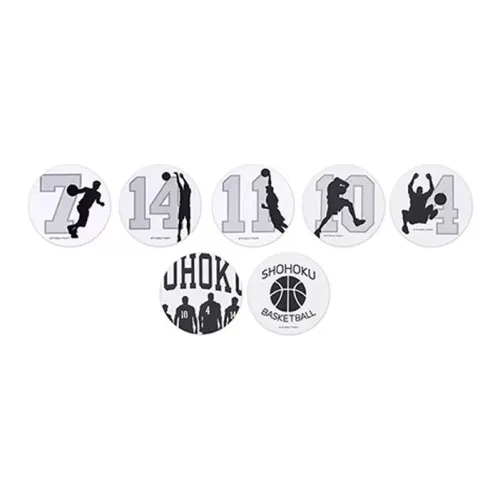 TOEI ANIMATION Ханамичи Сакураги Rukawa Kaede Slam Dunk The Movie Спортивный силуэт наклейка комплект мерч по IP