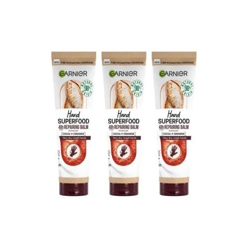 GARNIER Какао Ceramide Крем для рук Hydrating 75 мл 75 мл*3 Без аромата Тип