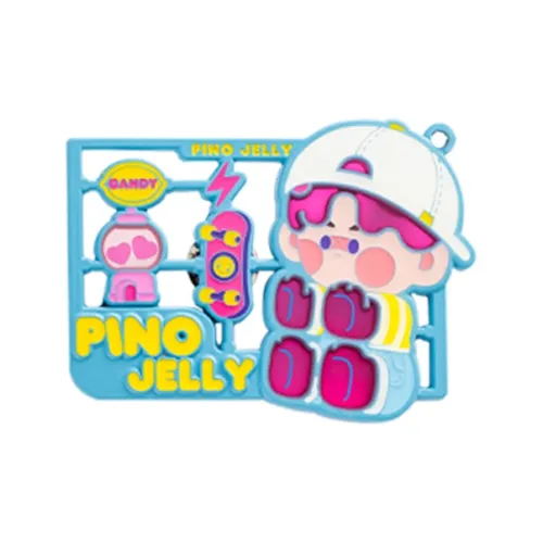 POP MART Коллаборация PINO JELLY Your Boy Конфетный цвет Значок Подвеска Trend Based Products