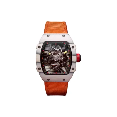 RICHARD MILLE Механизм с ручным заводом Мужские часы 47,77mm*39,7mm Серый