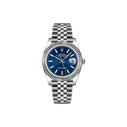 ROLEX Автоматический Механический Movement Унисекс Log Series Часы 36 мм Синие