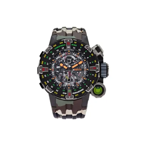 RICHARD MILLE Автоматический Механический Часы для Мужчин 50 мм Серый