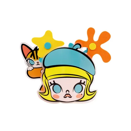 POP MART Коллаборация Edición Молли Акриловый Орнамент Мерч по IP Trend Based Products