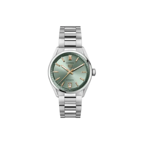 TAG HEUER Автоматический Механический Movement Женские Carrera Collection Часы 36 мм Зеленые
