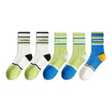 5 упаковок (2 белых + 2 зеленых + синий)